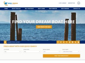 Vessel Vendor Website