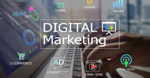 photo of a digital marketing