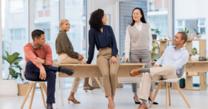 photo of people in a digital marketing agency