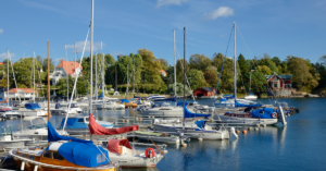 Photo of a marina
