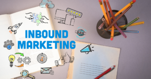 Sign that says inbound marketing