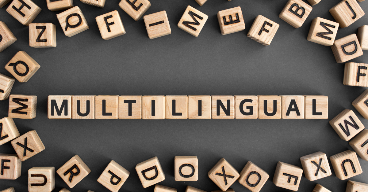 letters that spell multilingual